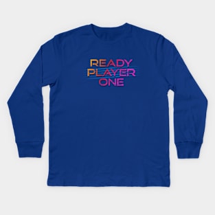 Ready Player One 80s Kids Long Sleeve T-Shirt